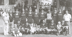 Družstvo mužů z  r. 1992 – postup do OP