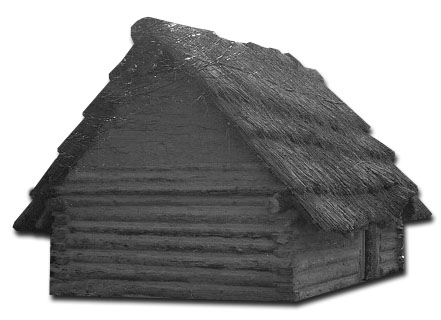 Model keltského domu